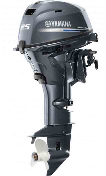 25hp outboards for sale-Yamaha 4 Stroke boat motors F25SMHC - Click Image to Close
