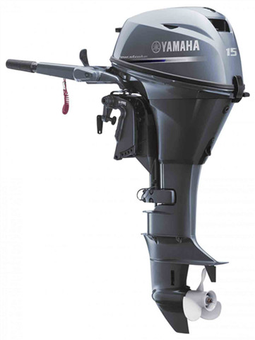 Yamaha 15hp outboard sale-4 stroke boat motor 20'' shaft F15LEHA - Click Image to Close
