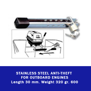 Yamaha outboard Parts Stainless Steel Anti-theft - Click Image to Close