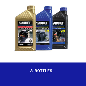 3 Bottle oil for Outboard motor - Click Image to Close